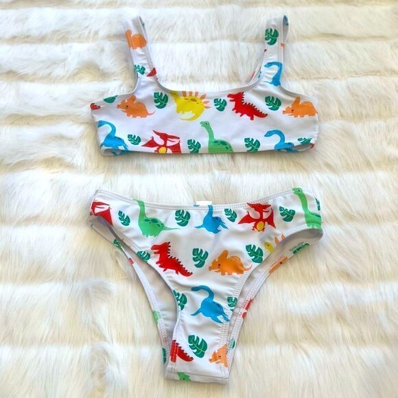 Colorful Dinosaurs Bikini Set (10) - Picture 1 of 4